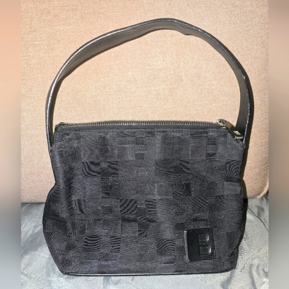 RARE - Elegant Vintage Black Bally Shoulder Bag In Great Condition - Picture 1 of 9